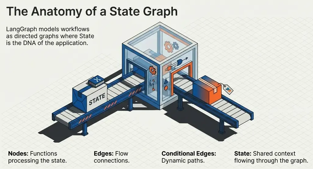 Nodes, Edges, and States